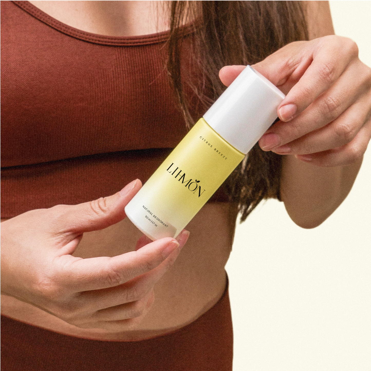 Natural Deodorant with lemon