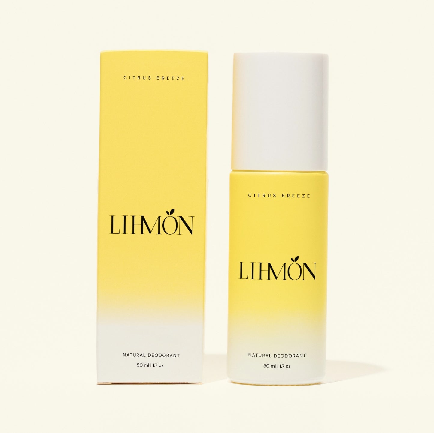 Natural Deodorant with lemon